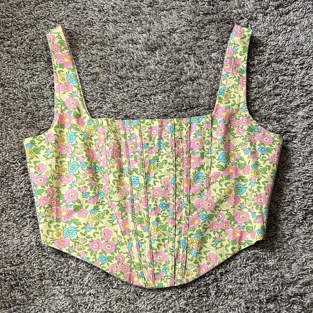 Floral Print Women's Top